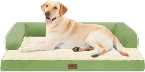 Vista 28 de Cama pequeña para perros y gatos, cama ortopédica impermeable para perros pequeños, cama de gato, cómodo sofá para mascotas, sofá cama con funda
