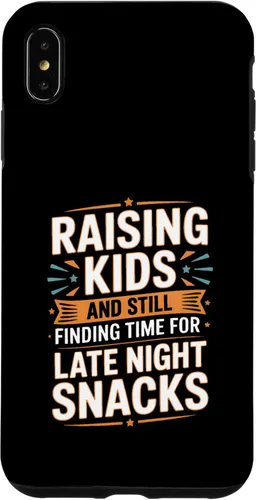 Vista 11 de Raising Kids and Still Finding Time for Late Night Snacks Case for iPhone 17