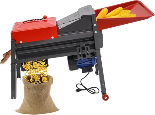 Trilladora automática de maíz, máquina trilladora de maíz eléctrica de 480 W, resistente, máquina trilladora de maíz seco de 2800 RPM, herramientas