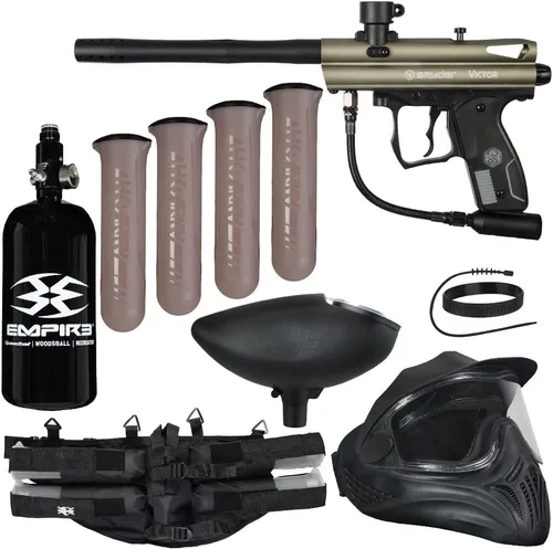 Vista 2 de Action Village Kingman Spyder Victor - Kit de pistola de paintball legendaria