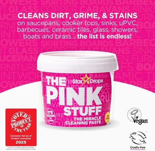 Vista 13 de Stardrops - The Pink Stuff - The Miracle Pasta de limpieza multiusos