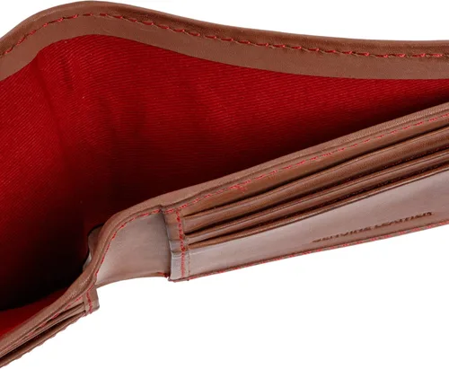 Vista 5 de Rawlings Men's Bifold Wallet Collection Genuine Leather Multiple Styles &