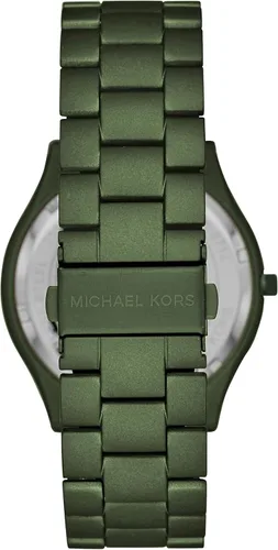 Vista 3 de Michael Kors - Reloj de cuarzo Slim Runway de acero inoxidable para hombre