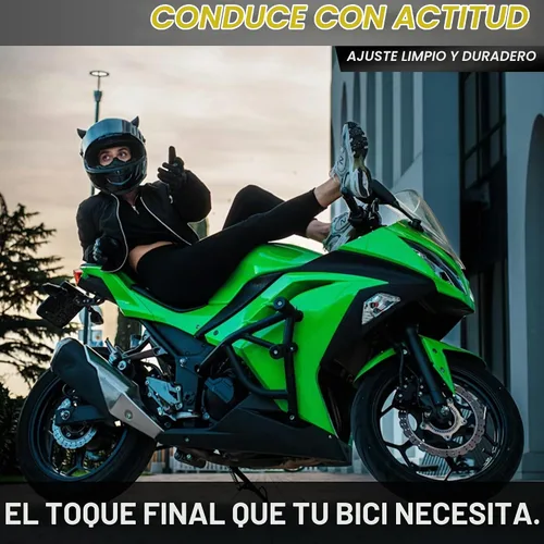 Vista 10 de Marco de metal negro para placa de motocicleta, soporte para placa, portaplacas para moto