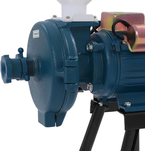 Vista 3 de Molinillo eléctrico de grano de 2200 W, molinillo de grano comercial, grosor ajustable, molinillo seco de acero inoxidable para maíz seco, café