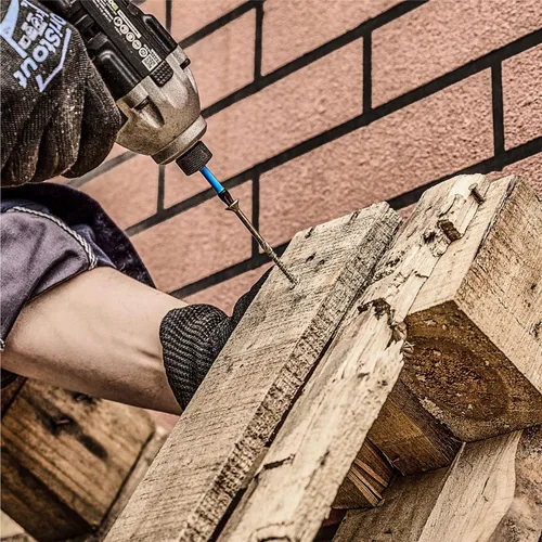 Vista 8 de toolant Brocas Torx de impacto de 2 pulgadas, paquete de 25 (T10), brocas de estrella de atornillado de acero S2 de vástago hexagonal de 1/4