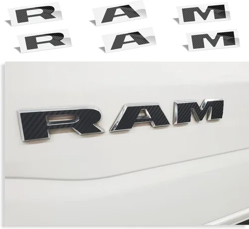 Vista 22 de Reflective Concepts 2019-2026 Adhesivos de calcomanías para emblemas de puerta RAM - (Color: Bandera Americana)