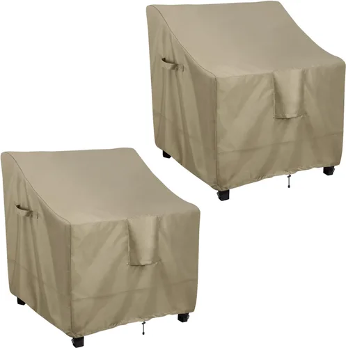 Vista 14 de OutdoorLines Funda Impermeable para Silla de Muebles de Exterior - Fundas para Sillas de Patio y Césped Resistentes a los Rayos UV para Muebles