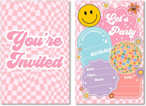 Vista 7 de Soiceu Safari Wild One - Invitaciones de primer cumpleaños con sobres, juego de 20 animales de la selva para niño