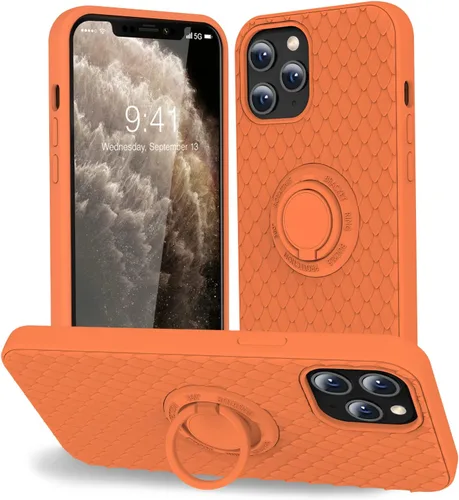 Funda compatible con iPhone 12 Pro Max con soporte de anillo