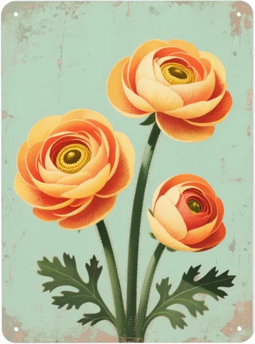 Vista 14 de Magnolia Metal Tin Sign 8x12 Inch - Retro Wall Decor For Man Cave，Home, Bar, Kitchen, Garage