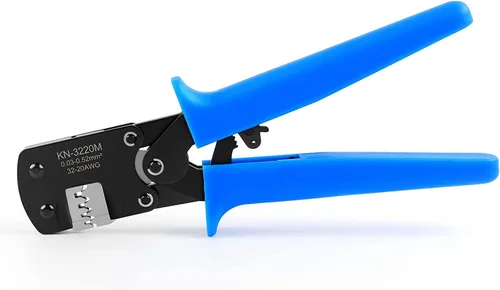 Vista 8 de Knoweasy Engarzadora Powerpole, herramienta de crimpado de amplificador para conectores de 15, 30 y 45 amperios, herramienta de crimpado Powerpole