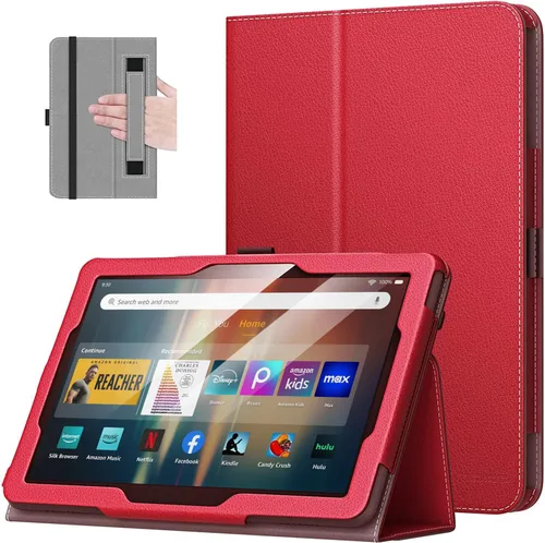 Vista 17 de MoKo Funda para tableta H D de 8 pulgadas (12ª generación/10ª generación, versión 2022/2020), funda de pedestal plegable delgada con encendido