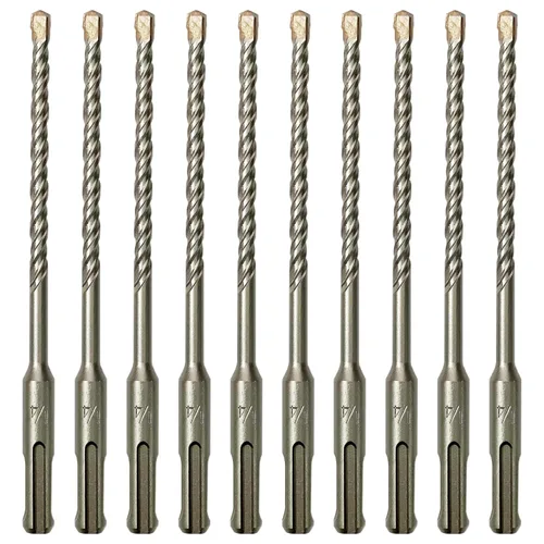 Vista 13 de Broca de martillo giratorio SDS Plus de 1 pulgada x 18 pulgadas, punta de carburo para ladrillo, piedra y hormigón (1 x 18 pulgadas)