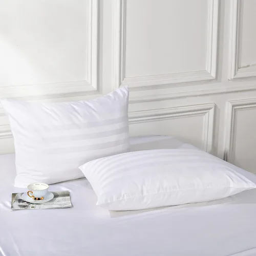 Vista 15 de Juego de 2 fundas de almohada 100% algodón egipcio, fundas de almohada refrescantes de 400 hilos, fundas de almohada suaves y transpirables con Beige