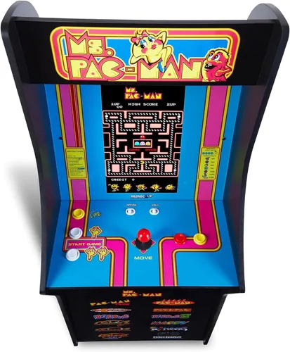 Vista 6 de Arcade1Up Ms. Pac-Man Classic SE Máquina de Arcade
