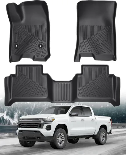 Vista 18 de Alfombrillas para Toyota Tacoma 1995-2004 Regular Cab & Xtracab para todo tipo de clima, forros de goma para Tacoma