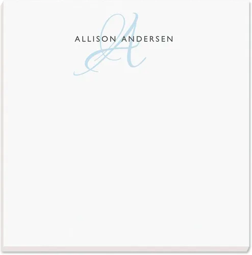 Vista 39 de Current Juego de 4 bloc de notas personalizado con inicial, 100 hojas, varios tamaños, ideal para listas de compras, listas de comestibles y regalos