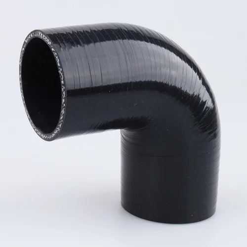 Vista 7 de AC PERFORMANCE ID 1.1" (28mm), Acoplador de codo de 90 grados, longitud de la pierna 3.5" (90mm), grosor de la pared 0.18" (4.5mm), 3 capas