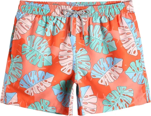 Vista 11 de maamgic Mens Swim Trunks 5" Quick Dry Beach Shorts Bathing Suits with Mesh Lining Pockets