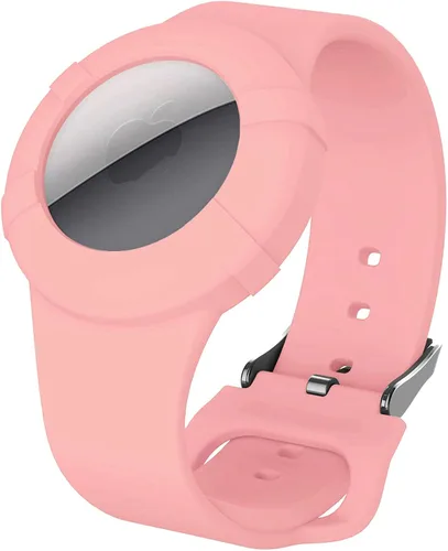 SWOXINGO Airtag Wristband KidsAirtag Bracelet for Kids Toddler Baby Children EldersAirtag Watch Band Compatible with AirTag 2021