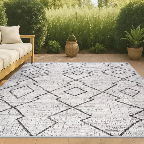 Vista 12 de JONATHAN Y SMB128A-28 Carwa - Alfombra de pasillo para interiores y exteriores, bohemio, escandinavo, transicional, fácil limpieza, dormitorio