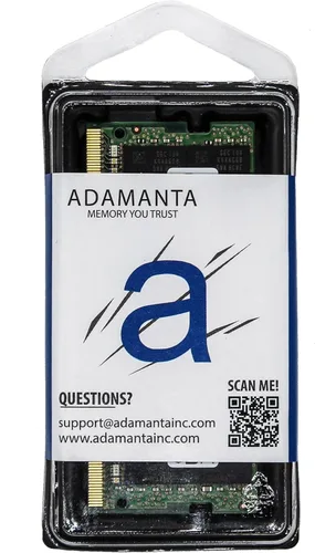 Vista 2 de Adamanta 16 GB (1x16GB) de memoria para laptop DDR4 2133 Mhz PC4-17000 SODIMM 2Rx8 CL15 1,2 V Notebook DRAM RAM