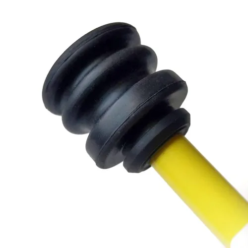 Vista 3 de para instalación de alambre de púas y postes en T para instalar, quitar y reparar con bridas de poste en T (amarillo)