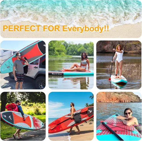 Vista 7 de Freein SUP Inflatable Stand Up Paddle Board with Kayak Seat,Paddle Boards for Adults 10'/10'6”/11', Accessories sup Pump Adaptor,sup Kayak Paddle