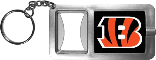 Vista 20 de Siskiyou Sports NFL unisex-adult Flashlight Key Chain With Bottle Opener