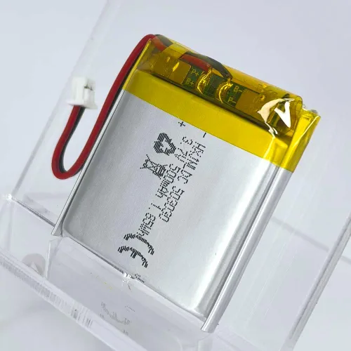 Vista 5 de DC 3.7V 500mAh 503030 Batería recargable de polímero de litio, adecuada para productos electrónicos de bricolaje 3.7-5V con reemplazo de batería