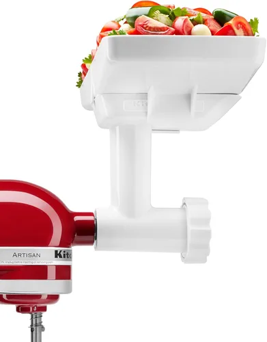 Vista 3 de KitchenAid KN12AP - Paquete de 3 accesorios para batidora de pie con molinillo de alimentos, exprimidor de cítricos y relleno de salchichas