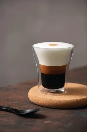 Vista 4 de Bodum Assam Taza de café espresso/shot con doble capa de vidrio., Transparente