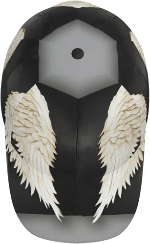 Vista 4 de Angel Feathers Adjustable Baseball Cap Hat for Stylish Comfort and Sun â Unisex, and Breathable Headwear for All-Season Use Black