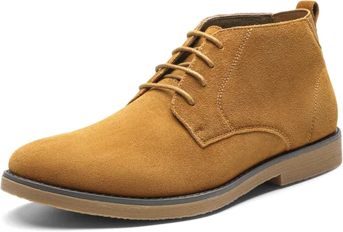 Vista 10 de Bruno Marc Botas Chukka casuales de vestir clásicas para hombre 2.0 Negro