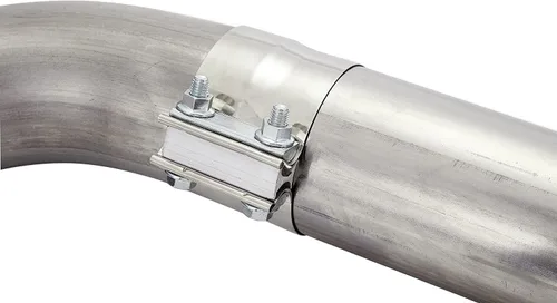 Vista 5 de ELSHINE Abrazadera de Banda de Escape de Junta Solapada de 1.5'', Abrazaderas de Escape Resistentes para Silenciadores y Tuberías, Manga