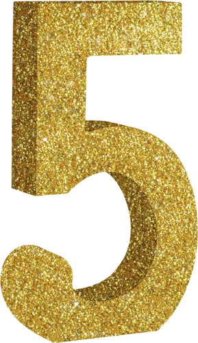 Vista 8 de TONIFUL Centros de mesa de madera número 0 con purpurina dorada de 7.8 pulgadas, decoración de fiesta de cumpleaños, oro brillante digital 0