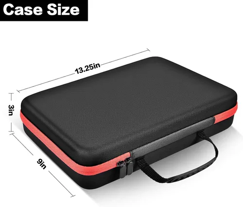 Vista 5 de Toy Car Organizer Case Compatible with Hot Wheels, for Matchbox Cars, 36 Slots Portable Storage Carrier, Protective Travel Box with Handle for 1:64