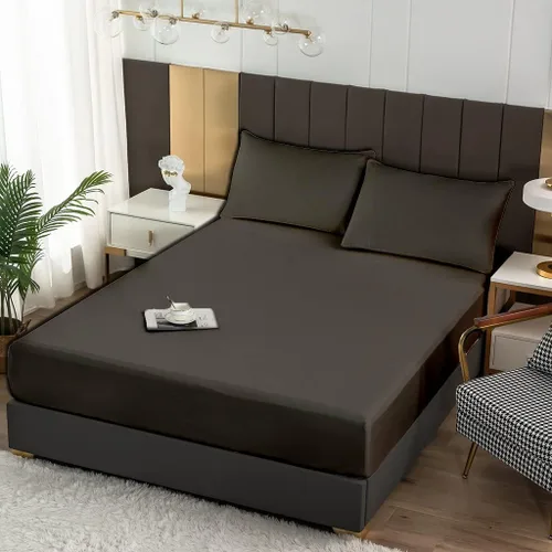 Vista 78 de Crown Collection Premium Quality 600-Thread-Count 100% Egyptian Cotton 8 Piece Fitted Sheets 12" Deep Pocket with 16 Pcs Pillowshams (20"X30"), Twin