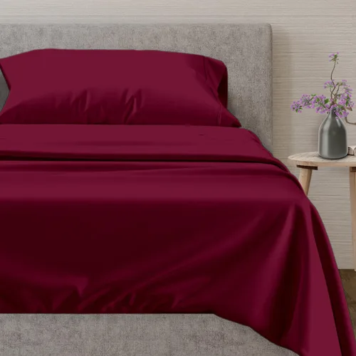 Vista 63 de Mayfair Linen Juego de sábanas de 100% algodón egipcio, tamaño individual (paquete de 2) – Sábanas de lujo blancas de 600 hilos, tamaño individual