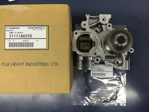 Subaru 2008-2014 Forester XT Impreza WRX EJ255 Turbo Kit de bomba de agua - 21111AA250 y 21114AA051 - OEM original