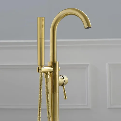 Vista 15 de WOODBRIDGE F0007 DR-BG Grifo, Oro Cepillado