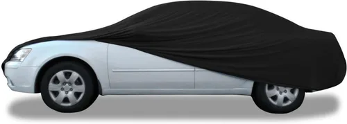 Vista 7 de Budge - Cubierta de motocicleta remolcable, poliéster, longitud altura, Negro