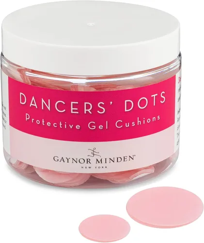 Gaynor Minden Dancers Dots | Almohadillas de gel para ampollas | Parches de hidrogel para la prevención de ampollas | Enfriamiento instantáneo y