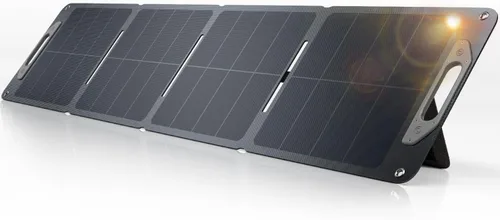 Vista 11 de GRECELL Panel solar portátil de 100W para generador de estación de energía, celda solar plegable de 20V cargador solar con cargador de batería