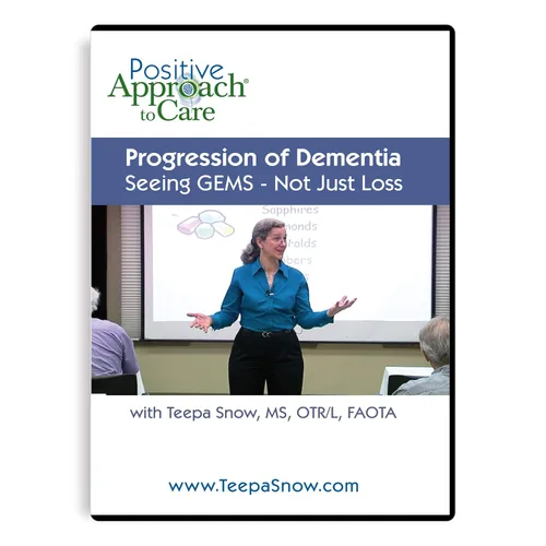 Vista 2 de Early-Stage Dementia 3 DVD Bundle with expert Teepa Snow