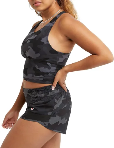 Vista 3 de Champion Women'S Crop Top, Soft Touch, Moisture Wicking, Ribbed Cropped Top For Women