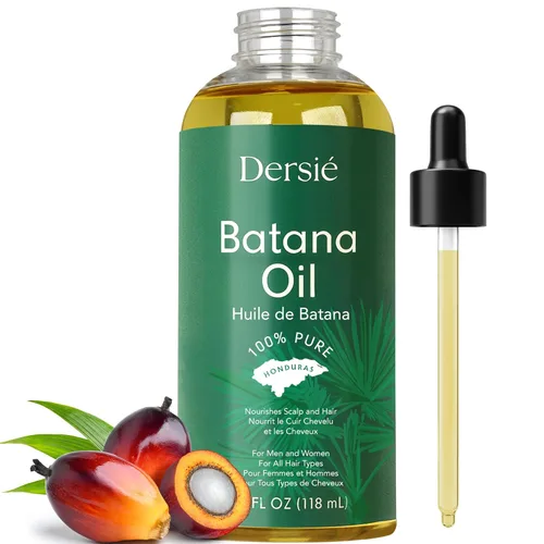 Vista 11 de Dersie Pasta de aceite de batana 100% cruda, mantequilla de batana sin refinar para el crecimiento y adelgazamiento del cabello, cuidado profundo