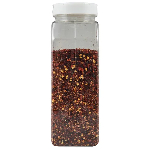 Vista 2 de Spice Classics Pimiento rojo triturado, 12 oz – Un recipiente de 12 onzas de hojuelas de chile rojo secas y trituradas, excelente para pizza, sopa