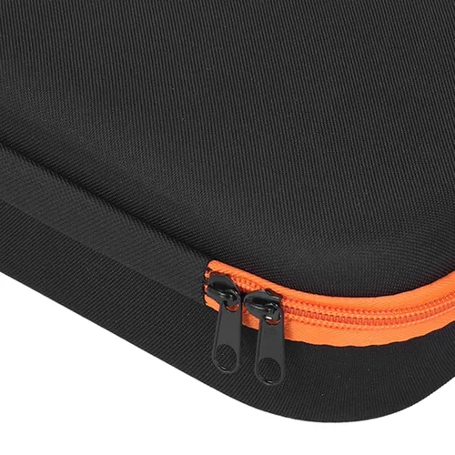 Vista 5 de Caja de herramientas, estuche de herramientas, bolsa de almacenamiento con cremallera de PU EVA, diseño portátil, caja de transporte multifuncional